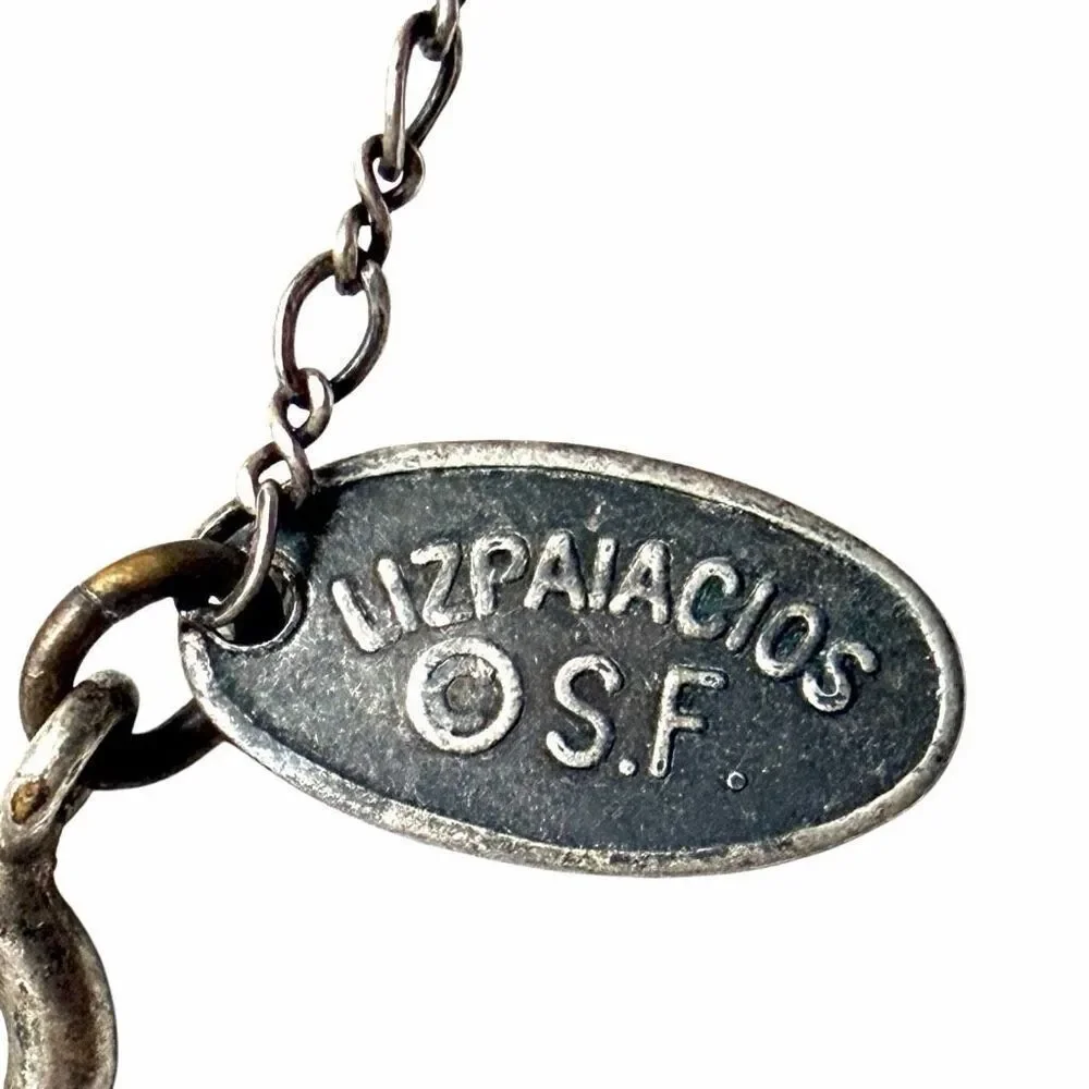 Liz Palacios San Francisco Crystal Panel Necklace